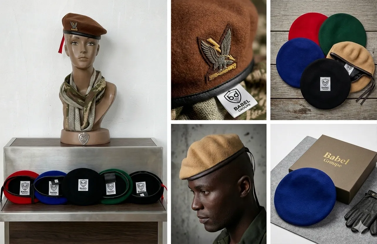 Bérets militaires, institutionnels et civils Babel Group