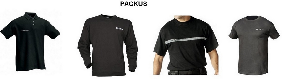 Pack uniforme agent de sécurité