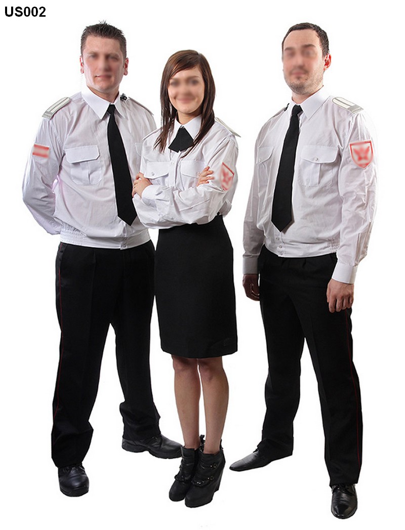 Uniforme agent de sécurité vue produit